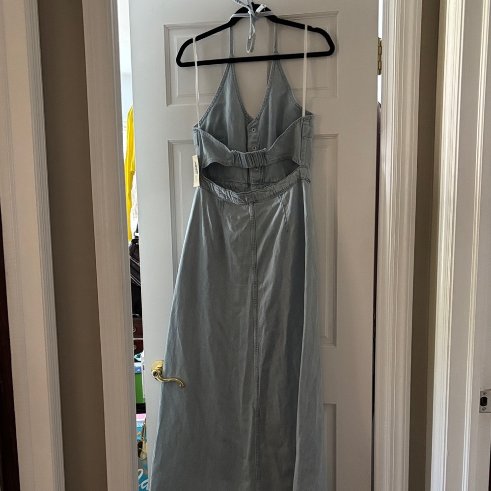 Universal Thread Light Blue Backless Dress - Picture 5 of 6